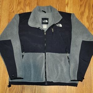 The North Face Jacket Black Gray Fleece Vented Women’s Size Medium FAST SHIP